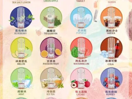 TNT 煙彈｜4ml 一代通用大容量、3% 尼古丁、3入裝｜24款人氣口味現貨